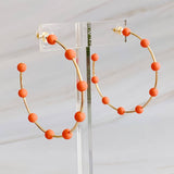 Hops Hoop Earrings