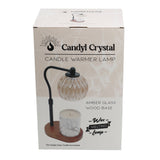 Candle Warmer Lamp: Crystal Black
