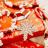 Embroidery DIY Kit: Vintage Snowflake Ornament