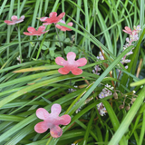 Copper Garden Stake Mini: Flower
