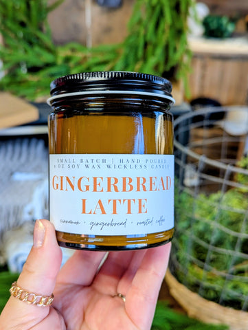 Gingerbread Latte Wickless Soy Candle