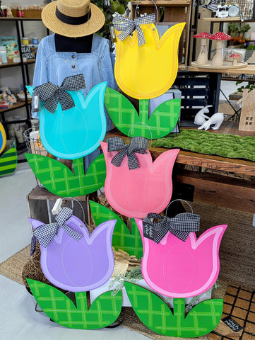Tulip Door Hanger