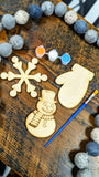 DIY Paint Kit: Snowman
