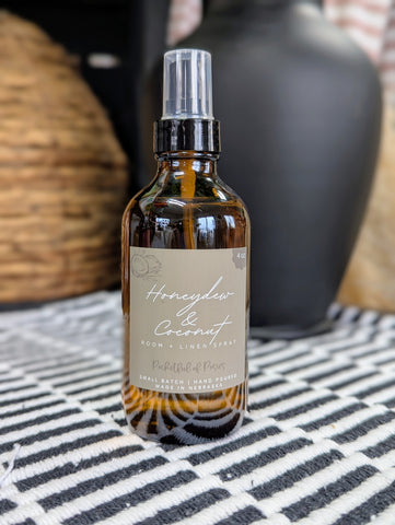 Honeydew + Coconut Cream Room + Linen Spray