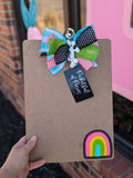 Groovy Rainbow Custom Clipboard