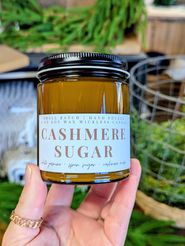 Cashmere Sugar Wickless Soy Candle