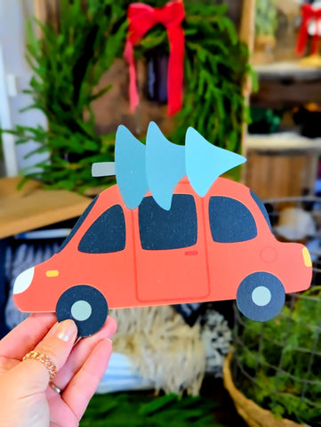 Christmas Tree Car Printed Attachment