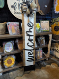 Vertical Welcome Porch Sign