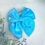 Velvet Tied Hair Bows