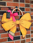 Pencil Bow Door Hanger