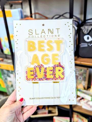Filled Cake Topper: Best Age
