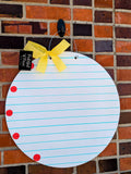 Notebook Door Hanger