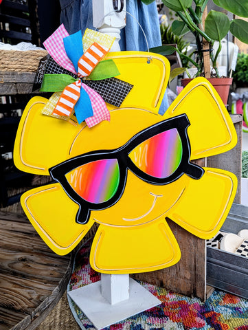 Sun with Shades Door Hanger