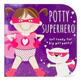 Potty Superhero Girl Board Book