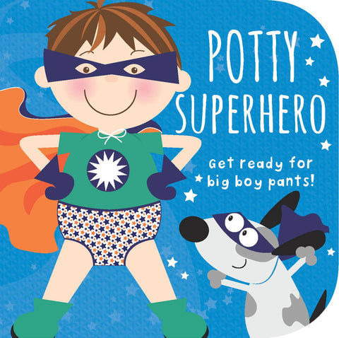 Potty Superhero Boy Board Book