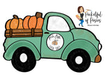 Farm Fresh Pumpkins Truck Template