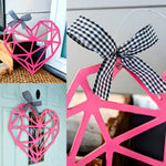 Geometric Heart Door Hanger