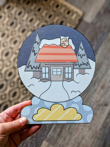 Snow Globe Printed Attachment