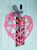Geometric Heart Door Hanger