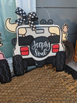 Jeepin' Door Hanger