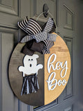 Hey Boo Ghost Door Hanger