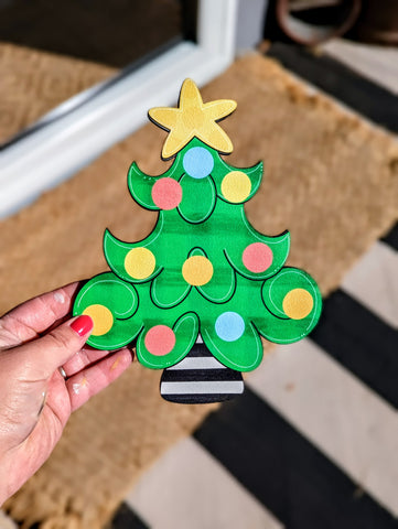 Christmas Tree Printed Attachment