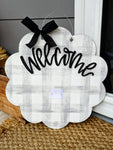 Interchangeable Scalloped Door Hanger (For Attachments)