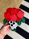 Roses Bouquet Printed Attachment