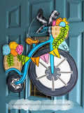 Spring Bike Door Hanger