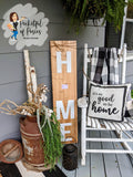 Home Interchangeable Porch Sign
