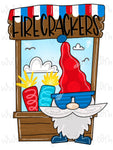 Firecracker Stand Template