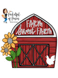 Farm Sweet Farm Barn Template