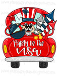 Party in the USA Truck Template