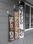 Hand Lettered Porch Sign
