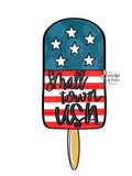 Small Town USA Popsicle Template